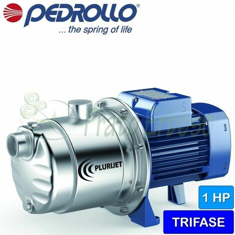 PLURIJET 4/100X - Bomba multigirante de auto-cebado de tres fases