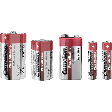 Grosse pile rechargeable Camelion LR14 C 3500 mAh. Lot de 2.