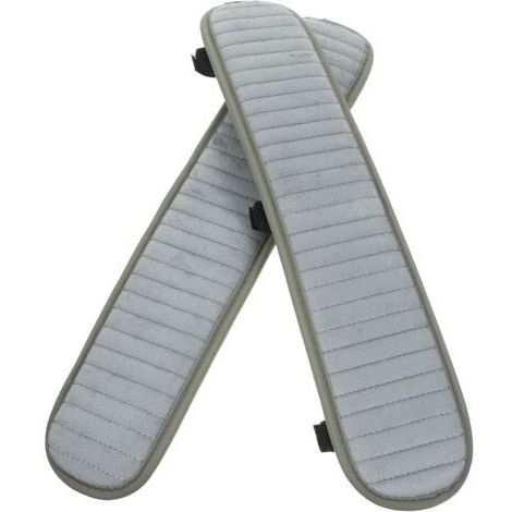 Plush Non-Slip Office Chair Armrest Covers, Comfortable Arm Cushions for Office Chairs, Arm Protectors with Fasteners