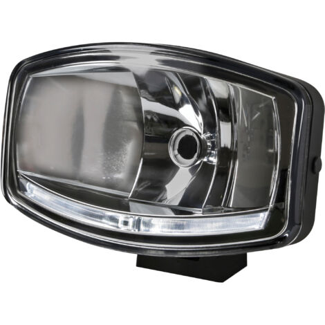 Pluton, Faro Alogeno Di Profondità Con Luce Di Posizione A Led - 248X141 Mm