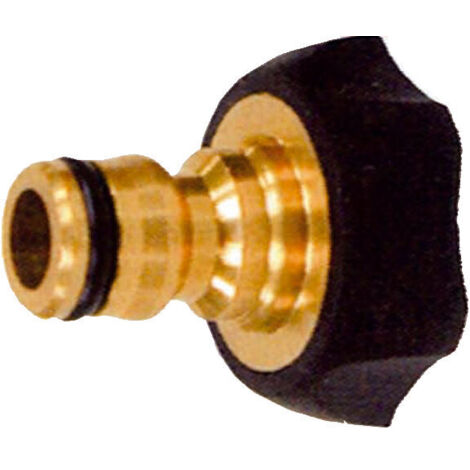 PLUVIA Adaptador de grifo hembra 3/4 latón goma 6362 PLKBR634