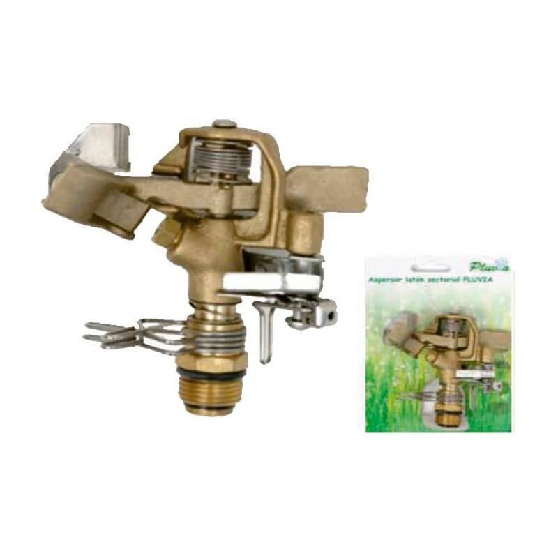 

pluvia aspersor laton sectorial 1-2 macho x3an - Mibricotienda