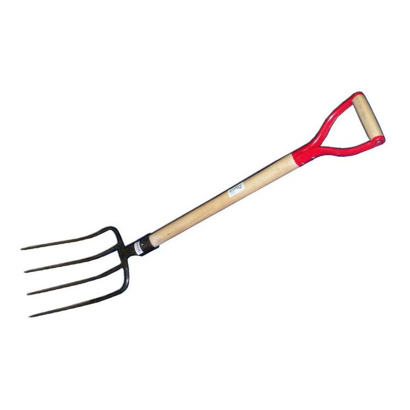 

pluvia jardin horca m-madera anilla 4 dientes f115y - Mibricotienda
