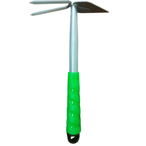 pluvia jardin mini almocafre de mano con 2 puas con mango a13