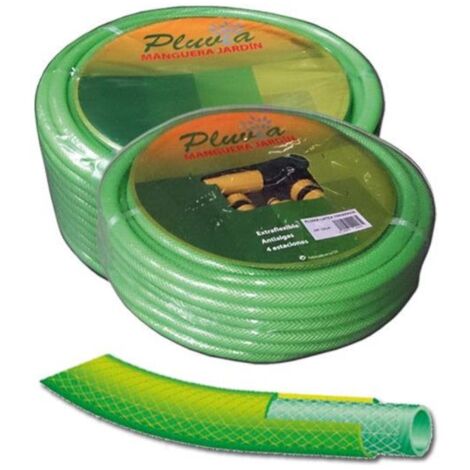 PLUVIA MANGUERA VERDE LATEX TRENZAD.SGR.VRD.19x25 RO=(3/4) 19x23