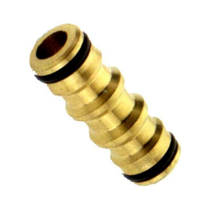 

pluvia manguito union conexion rapida 1-2 laton-goma pl-kb8 6401 - Mibricotienda