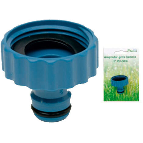 PLUVIA pluvia adaptador grifo hembra 1 plastico k610 , ACCESORIO ACOPLAMIENTO MANGUERA DE JARDIN