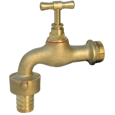 PLUVIA pluvia grifo manguera laton 1-2 con racor 61022 3-4 a179-01