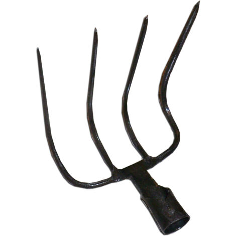 PLUVIA pluvia jardin garabato 4 puas sin mango f124b-4t , pluvia jardin garabato 4 puas sin mango f124b-4t