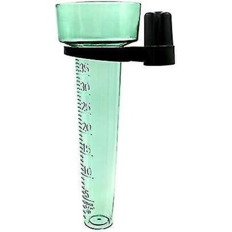 Pluviomètre d'extérieur avec support, collecteur d'eau de pluie en plastique pour jardin et ferme