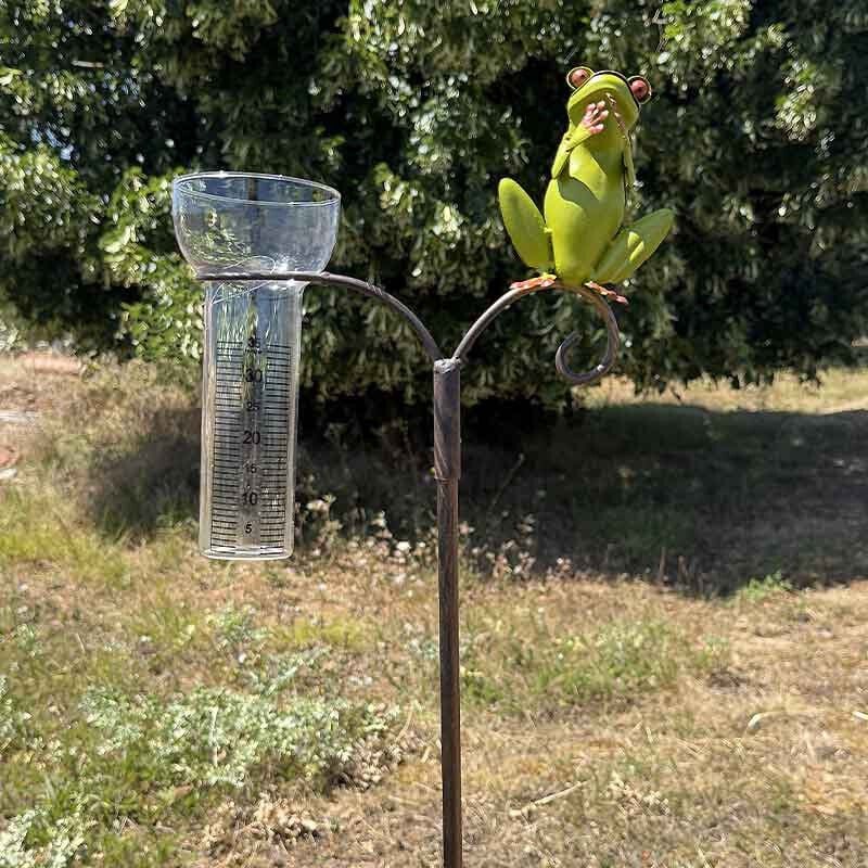 Pluviomètre grenouille Boo 23x8x121cm