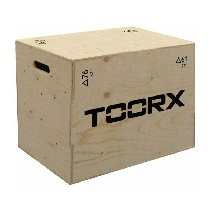 Plyo Box 3 In 1 Piattaforma Di Allenamento Pliometrico 76x61x51 Cm