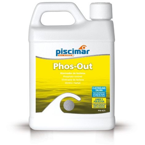 PM-625 Phos-Out: eliminador de fosfatos del agua de la piscina. 1.2 Kg.