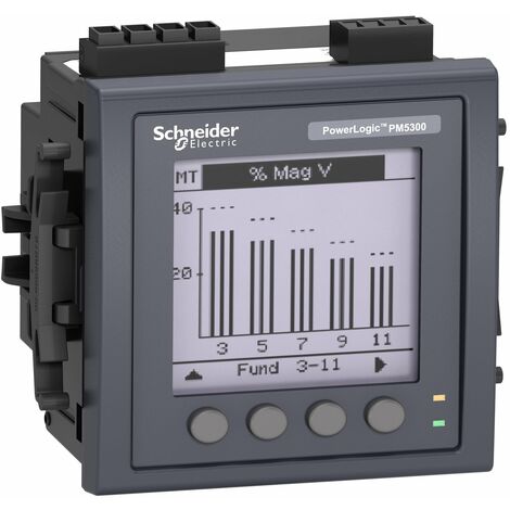 PM5331 Meter, modbus, up to 31st H, 256K 2DI/2DO 35 alarms, MID - METSEPM5331