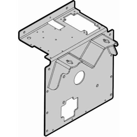 PMD2115R02.4610 Staffa Fissaggio Motore M-BAR MBAR Ricambio Originale NICE PMD2115R02.4610