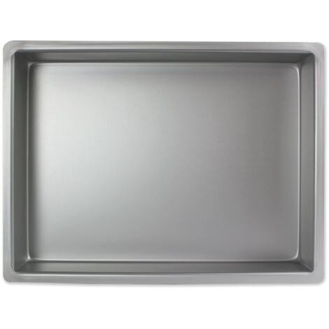 PME OBL12182 Teglia Professionale, Alluminio, Argento, 305 mm x 457 x 51 mm profondità