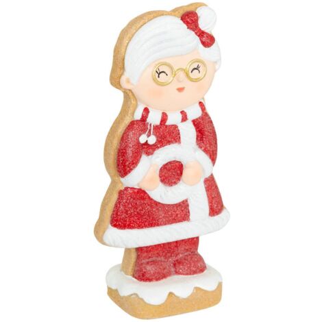 PN MADRE NOEL RESINA 2ASS H17.5 - Feeric lights & christmas