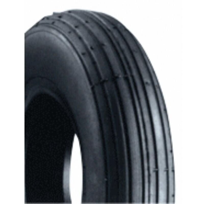 Pneu à rainures longues ø 405 4PR avec chambre à air