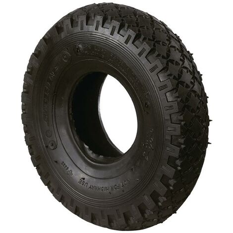 BS ROLLEN Pneu de rechange pour roue gonflable D. 400 mm profil rainuré