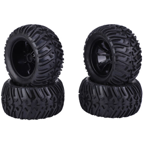 Pneu de rechange Y Type 125mm pour voiture télécommandée 1/10, accessoire RC noir