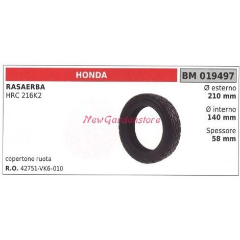 Pneu de roue HONDA tondeuse HRC 216K2 019497