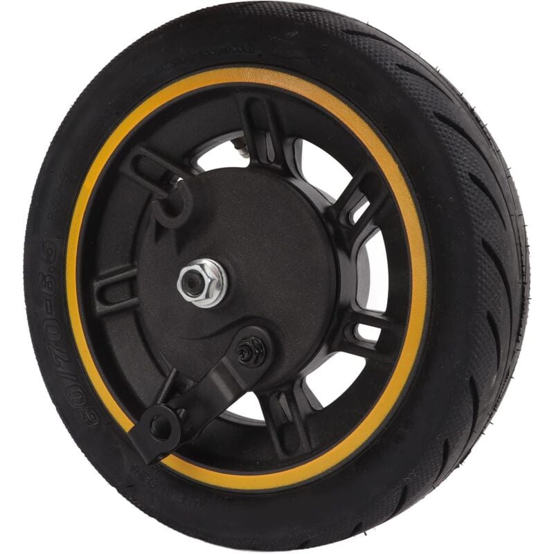 Pneu de Scooter Solide, Roue Avant de Scooter 10 Pouces 60/70‑6.5 Roue Avant de Scooter avec Remplacement de Pneu pour 9 G30 Pièces G30 Scooter