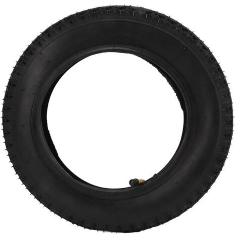 Pneu de vélo électrique - FDIT - 12 1/2x2 1/4 - Caoutchouc - Valve coudée - Résistance à l\'ozone