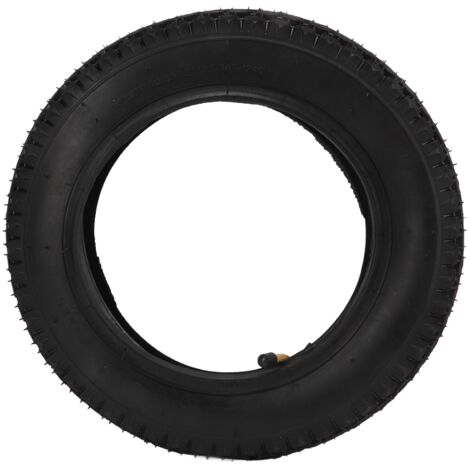 Pneu et chambre à air 12 1/2 x 2 1/4 avec valve coudée pour vélo électrique