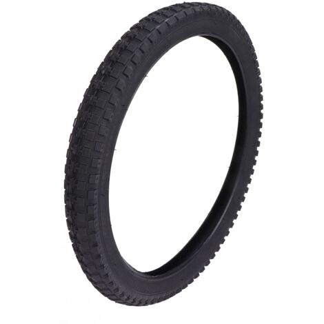 Pneu extérieur de vélo de montagne enfant 20x2.4, motif carré haute pression 280KPa pour équilibre et cyclisme