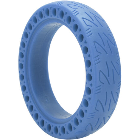 Pneu increvable 8.5x2.125 pour vélo d'équilibre Ninebot 9 Nano, antidérapant et durable, bleu