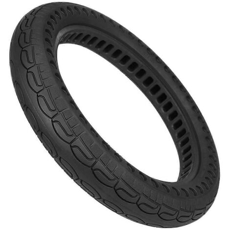 Pneu noir 14x2,125 à une rangée de trous, à rayures intérieures en nid d'abeille (comme illustré)