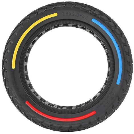 Pneu plein 9,5 pouces 9,5x2-6,1 pour trottinette électrique tout-terrain M365
