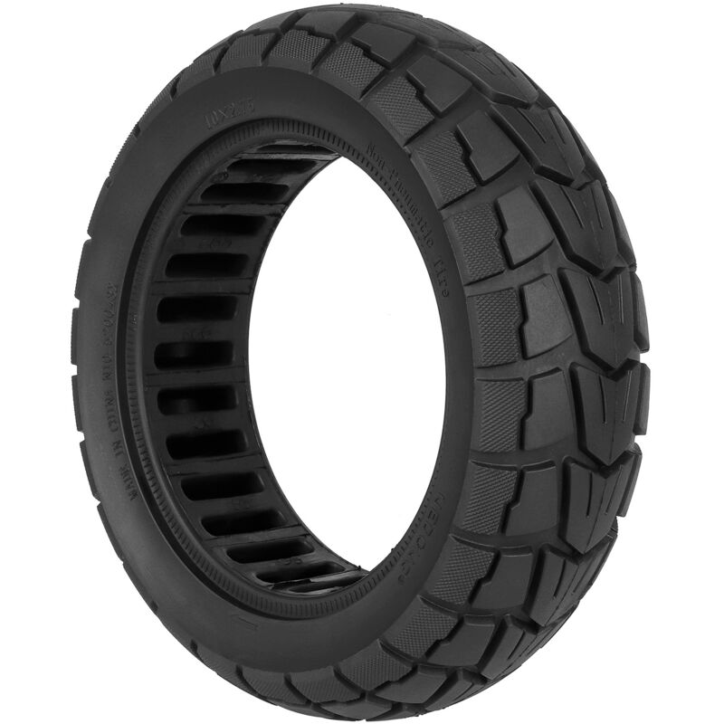Pneu plein Anti Crevaison 10x2.75 Pouces pour Trottinettes Electrique UrbanGlide E-CROSS PRO,Speedway/Speedway Pro, Speedway 5,Rockway/Crossover,