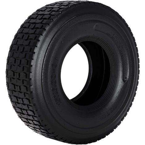 Pneu pour Tondeuses autoportées 15x6.00-6- 4PR Sans Chambre à air pour Chariot Diable Brouette