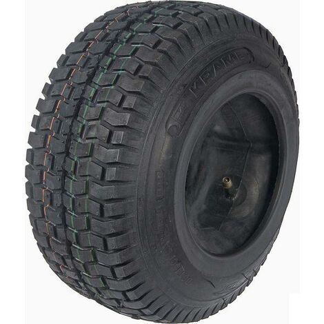 Pneu tracteur tondeuse 13x500-6 – Chambre à air – 4 plis pour traction optimale sur terrains variés – Montage tube type
