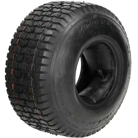 Pneu tracteur tondeuse 15X600X6 – Tube Type avec chambre à air – Pression max 2.5 bar – Largeur 152mm pour terrains accidentés