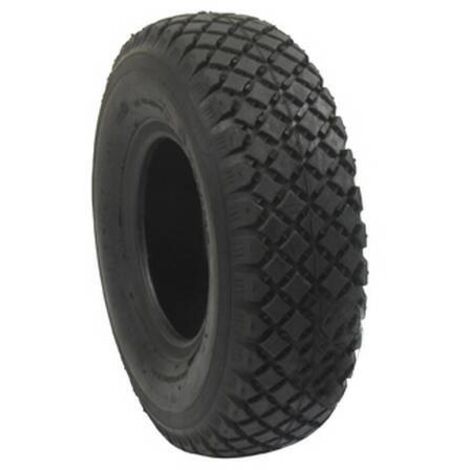 Pneu tracteur tondeuse 410/350-5 – Pneumatique autoporté pour tracteur Wolf – Montage avec chambre à air – 4 plis pour performance optimale