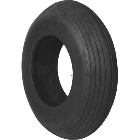 Pneu tubeless 4.80/4.00x8' – Profil ligne 2 plis – Pour diable et chariot – Adhérence et durabilité optimales