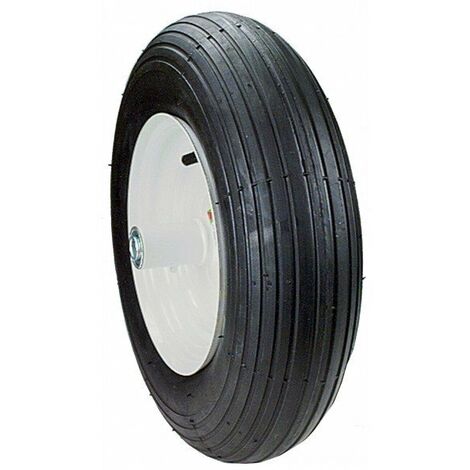 Pneu type brouette 480x400-8 – Traction optimale pour terrains variés – Tube type – Installation facile avec chambre à air