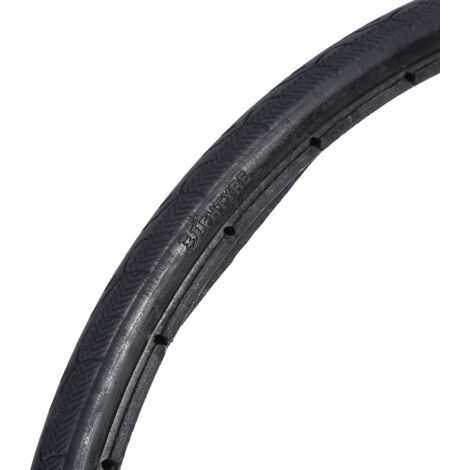 Pneu vélo route 700x23C noir fixie sans chambre à air durable