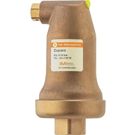 PNEUMATEX Purgeur d'air rapide Zeparo ZUT 20, 7890520