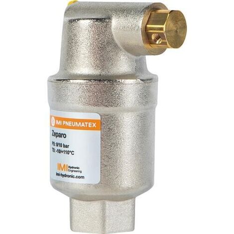 PNEUMATEX Purgeur d'air rapide Zeparo ZUTS 15, 7891615