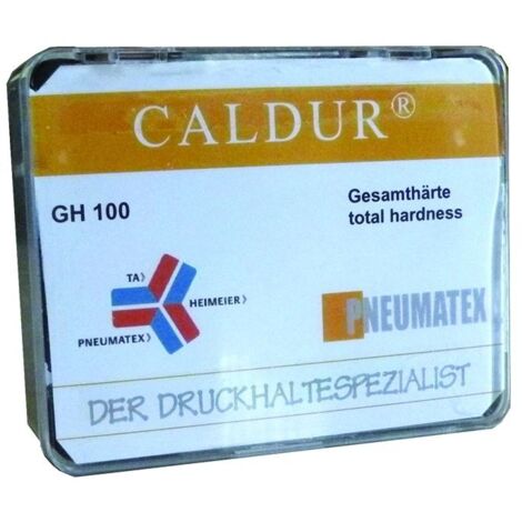 PNEUMATEX Wasserhärtemessbesteck zur Bestimmung der Wasserhärte, 8133120