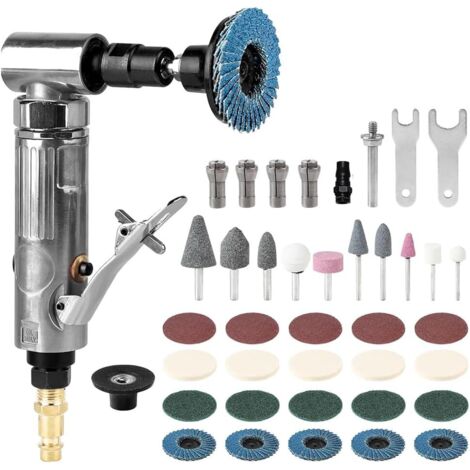 11pc 240 Grit Sanding Flap Wheels – For Rotary Die Grinder Or Drill Bit