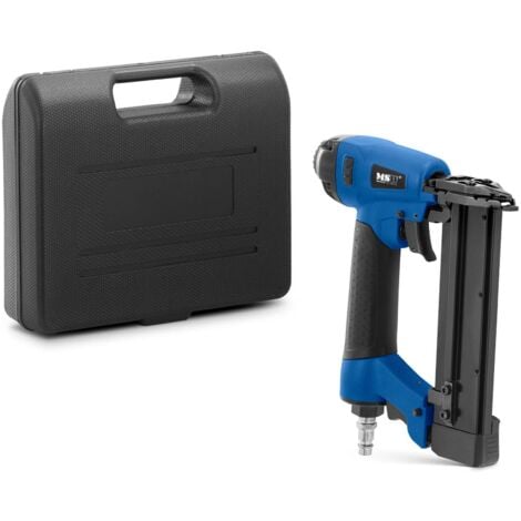 MSW Pneumatic nailer - for nail lengths: 13 - 35 mm - holds up to 120 Nails Air nail gun Compressed air nail gun