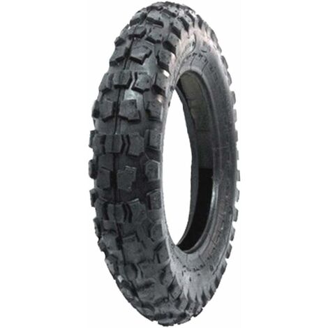 Pneumatico Cross 100/90-10 per Piaggio Ape 50 MINICROSS Mini Moto Scooter TASSELLATO 6PR TT Gomma COPERTONE Union