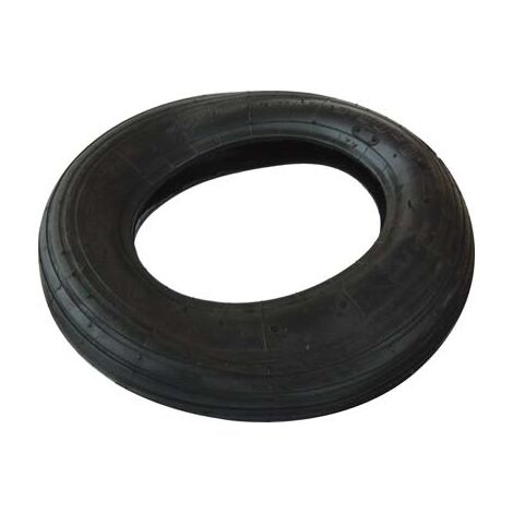 PNEUMATICO X RUOTA CARRIOLA  4.00X8 GOMMA NERA + PFU