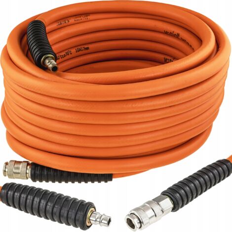 Pneumatik-Gummischlauch für Kompressor Druck elastisch 10x17mm 15m