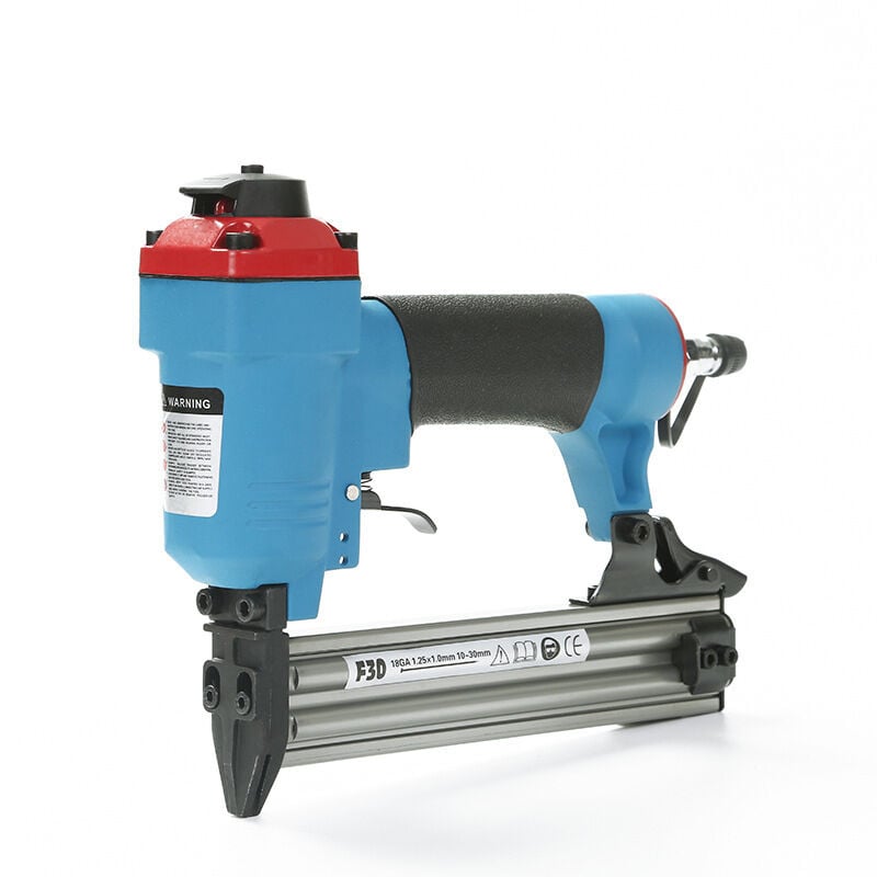 Image of Pneumatische gerade Nagelpistole, Handnagler für die Holzbearbeitung