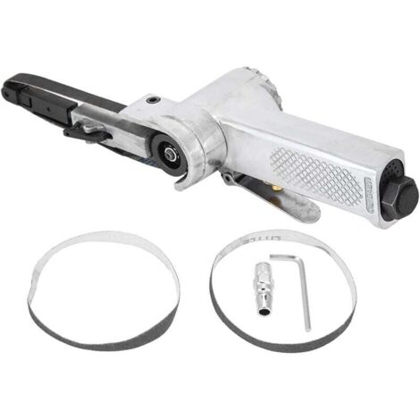 Pneumatischer Bandschleifer, Bandschleifer, pneumatisches Polierwerkzeug, Schleifband 10 mm 330 mm, verschiedene pneumatische Werkzeuge für Fahrzeuge und Autos, Fingerfeile